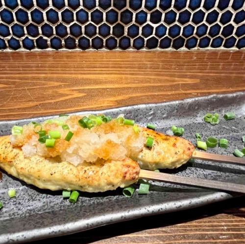 地鶏つくね 2本(徳島県 阿波尾鶏)