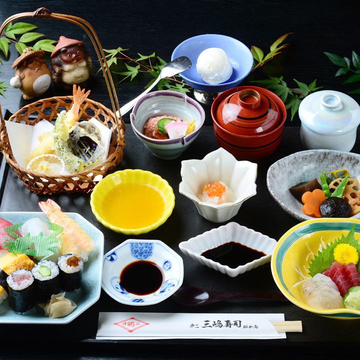 "Genuine sushi" held by skilled craftsmen at a reasonable price! We support a wide range of banquets.