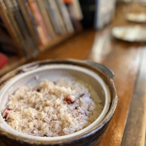 Octopus rice