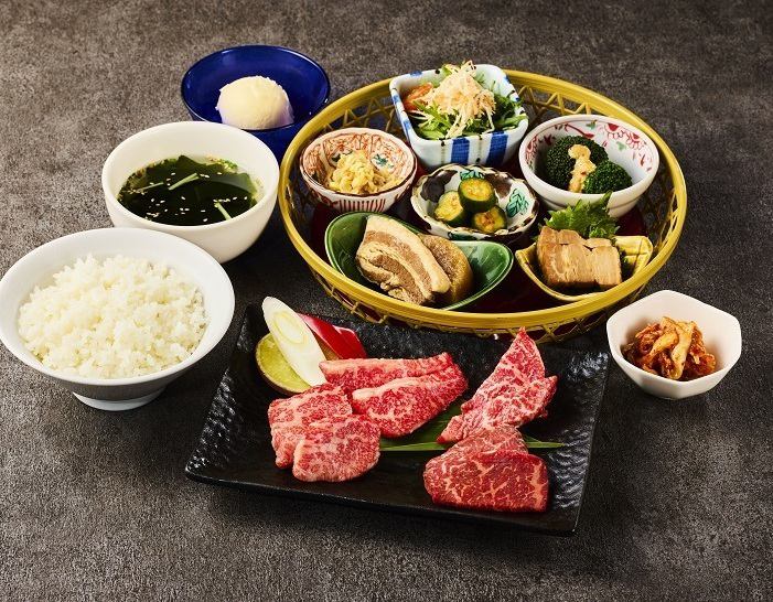 【ランチご予約限定】おしゃべリーゼ　季節野菜の花かご弁当　福島牛3種　お一人様