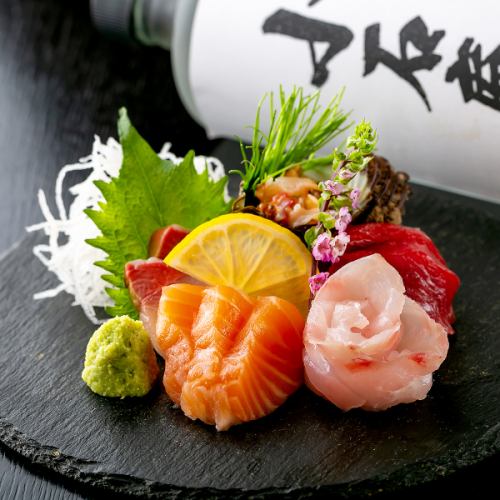 【信頼の目利きが届ける、極上の鮮魚】刺身盛わ合せ