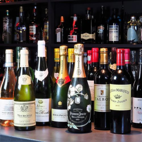 [300 종 이상의 라인업] 수제 칵테일 위스키 증류주 소믈리에가 엄선한 와인 和酒 ets