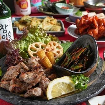 コスパ◎♪2H飲み放題付き4500円◆定番メニュー！名物デジカルビ×鮮魚×豊富な1品料理◆