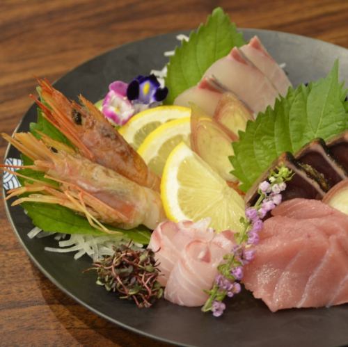 鮮魚の盛り合わせ