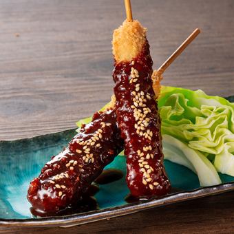 味噌串カツ 1本/ソース串カツ 1本　各種
