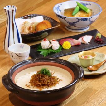 【お料理のみ】旬魚と季節の彩り小会席　≪5品コース 6600円(税込)≫