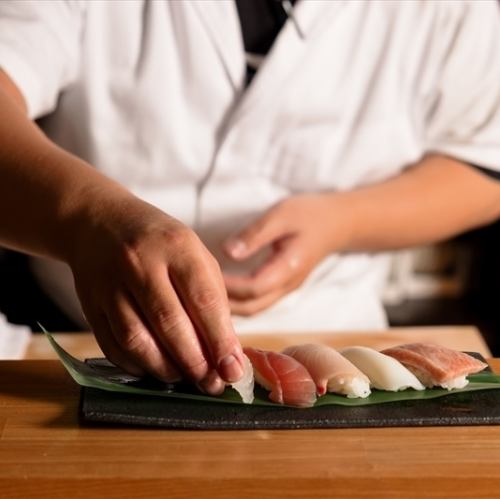 寿司盛り合わせ五種