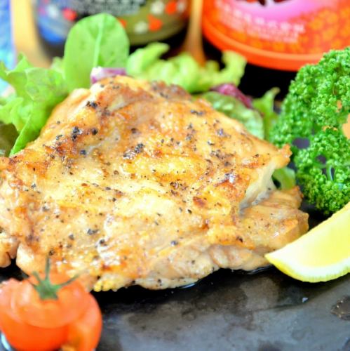 県産豚ロースのソテー