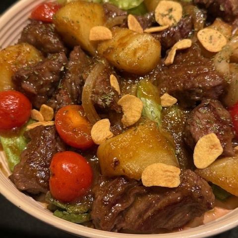 牛サイコロステーキ