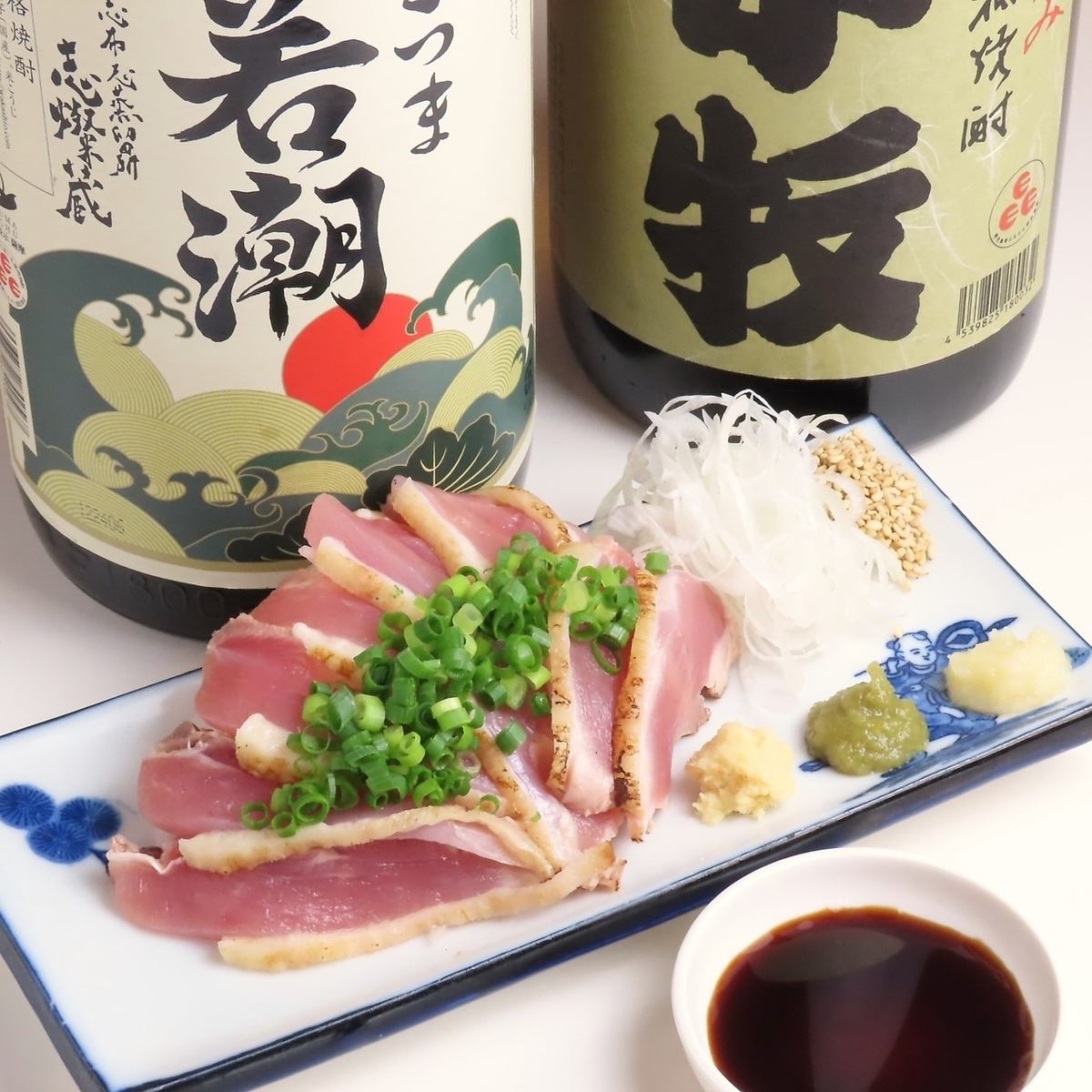 本格的な九州の郷土料理を楽しめます！希少な日本酒や、焼酎も！