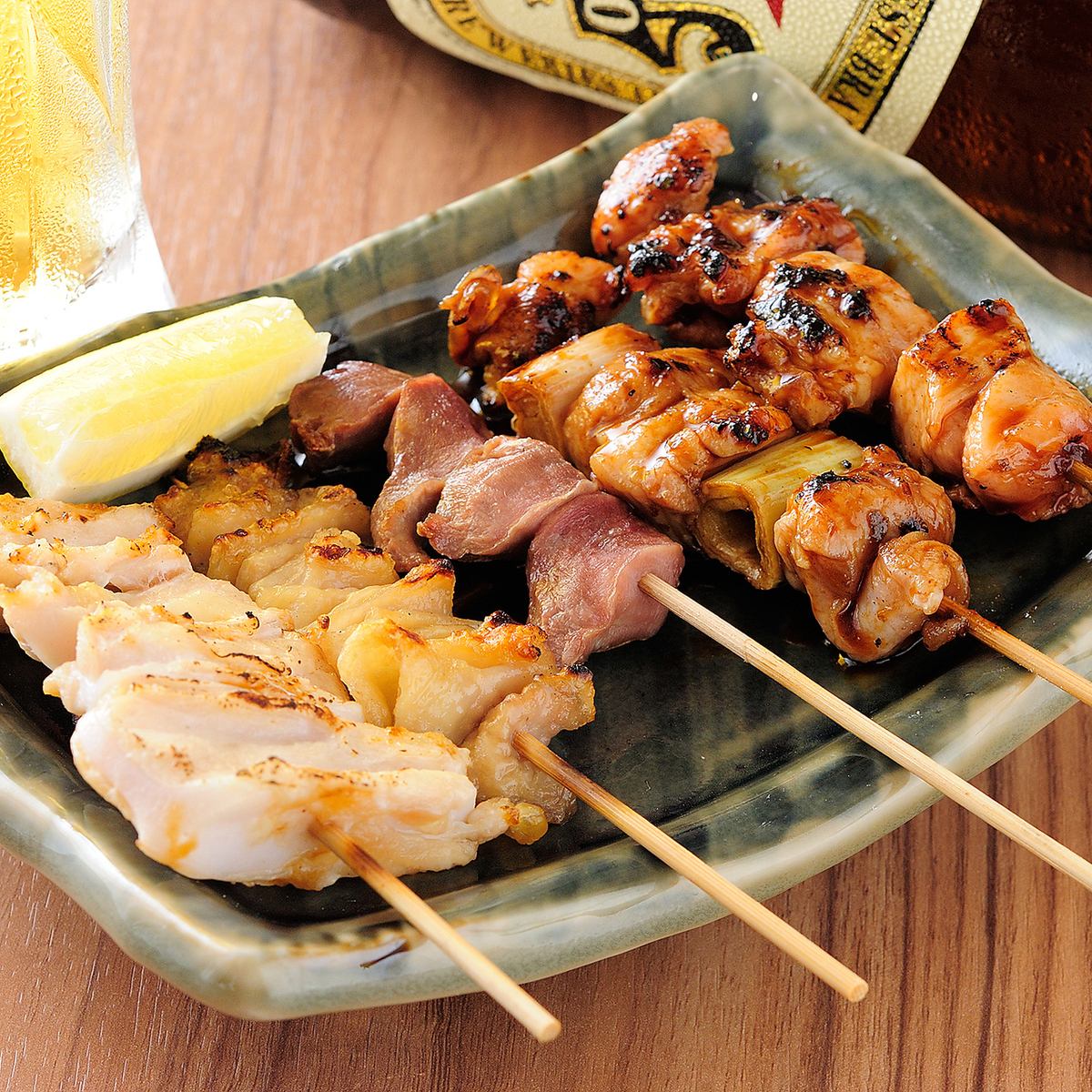 海鮮だけじゃない！大人気の焼き鳥♪