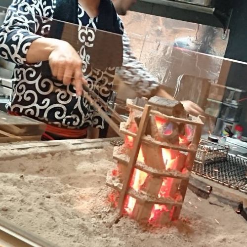 소재 본래의 맛을 최대한 살린 조리법 '원시구이'