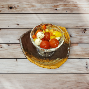 토마토 & 모짜렐라 치즈 바질 맛