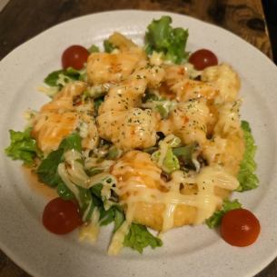 푹신한 새우 마요소스