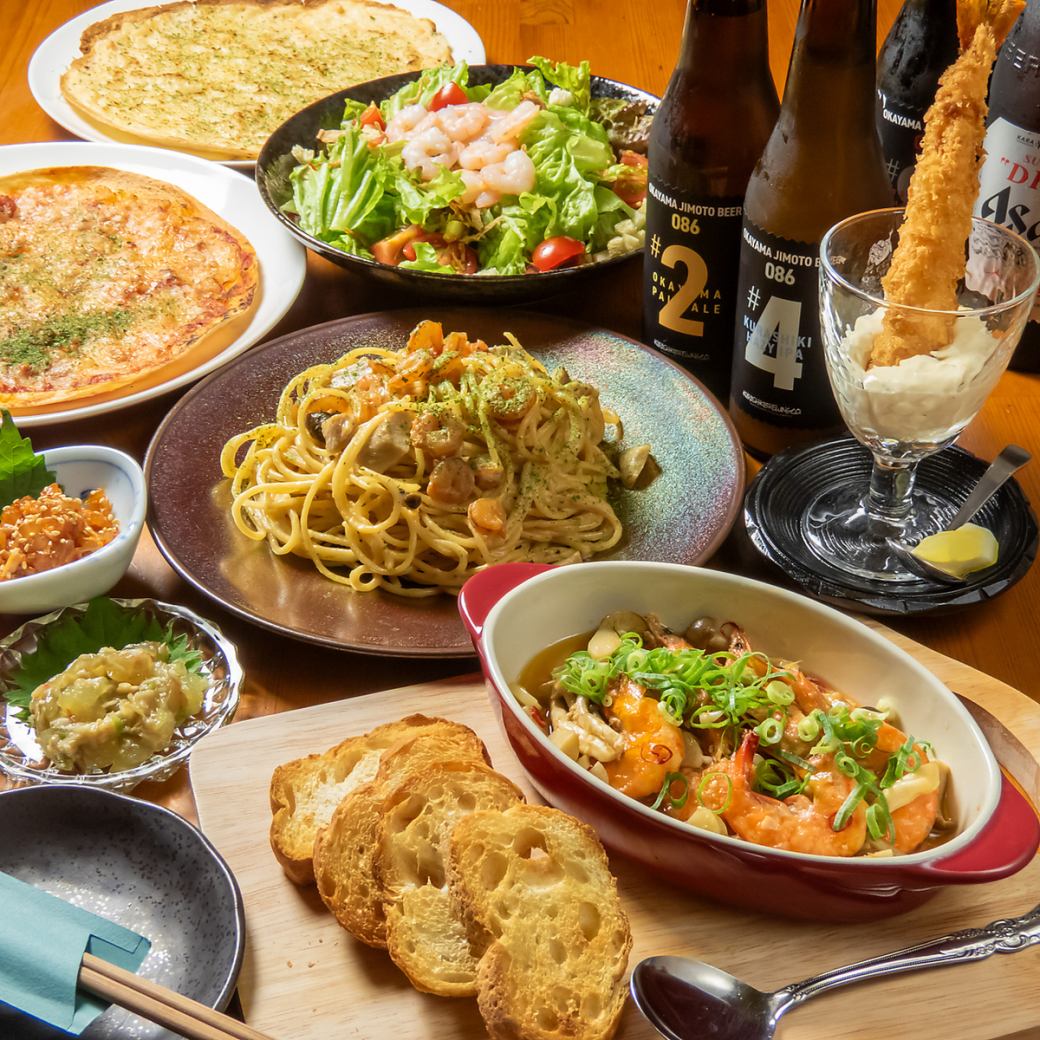 エビ料理を中心とした絶品創作料理と、種類豊富なドリンクが楽しめる！創作エビ居酒屋