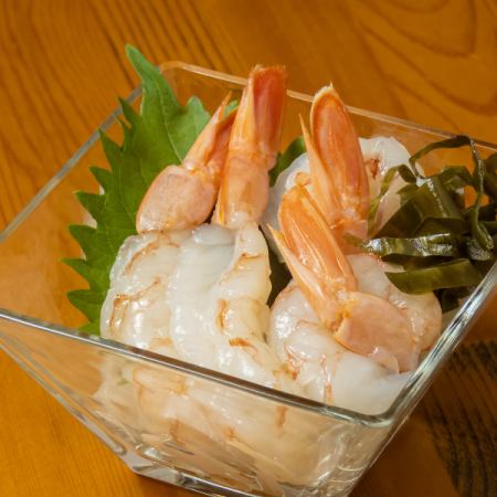 エビの昆布締め