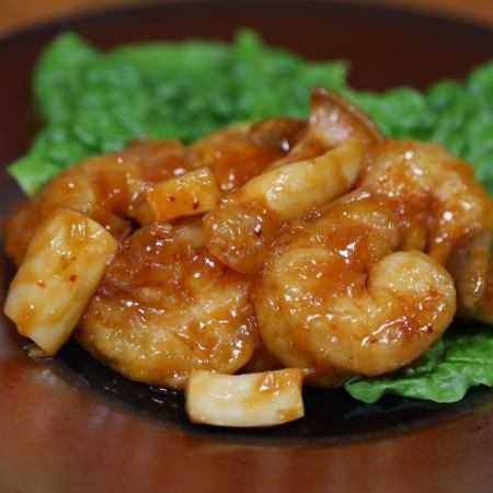 【お手軽プラン】エビチリやエビマヨ等6品※追加注文もOK◎【2H飲放付】4400円(税込)