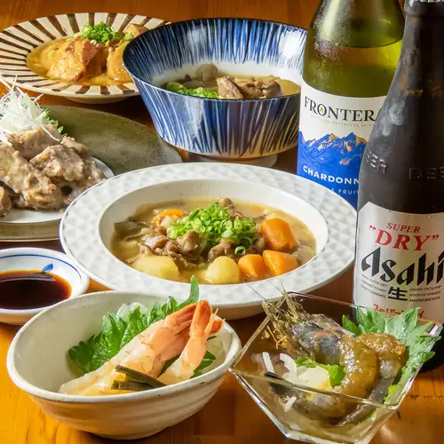 Exquisite cuisine and a wide selection of drinks