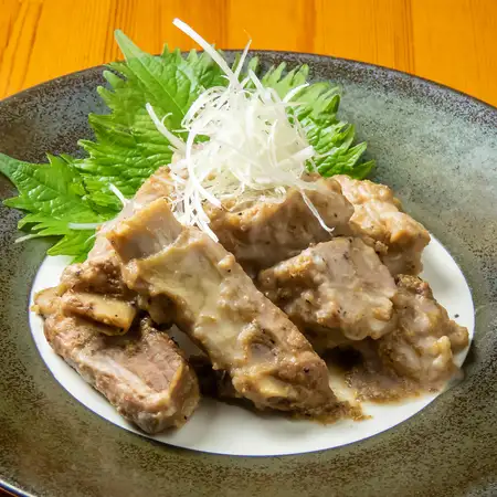 国産スペアリブの炙り