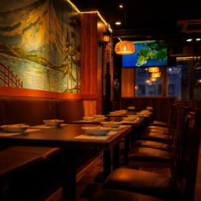 [Sofa seats seating up to 16 people side-by-side] Perfect for banquets and farewell parties. Easy access from Shinjuku Station. Perfect for girls' nights or casual drinking parties with friends. Open until 7am, perfect for after-parties too! [Shinjuku banquet, meat, all-you-can-eat and drink, private room, Kabukicho, food, date, group, welcome/farewell party, private room, hot pot]