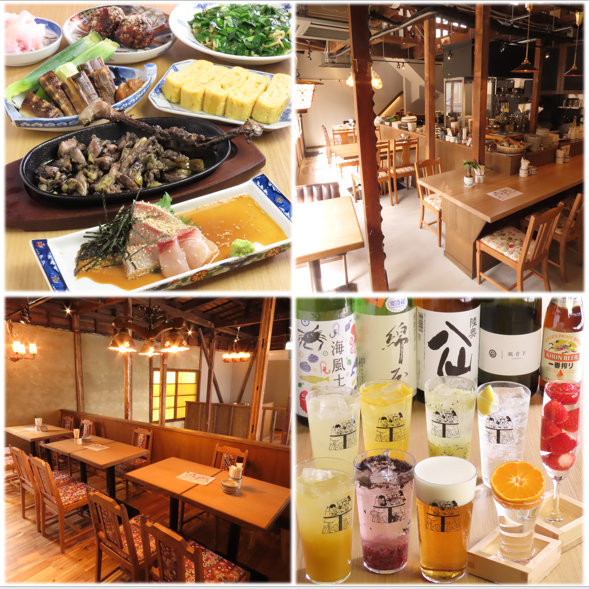 A stylish space with an old folk house feel and a variety of original dishes that look great in photos♪