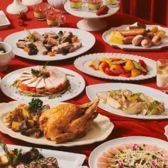 11/27~12/19【平日ランチ/時間内無制限/Xmas2025】ウィンタービュッフェ in La Jyho ランチ