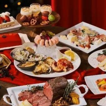 12/20・21・24・25【ディナー2部_19:30~21:30/Xmas2025】クリスマス ビュッフェ in La Jyho