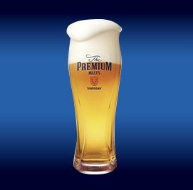 Draft beer of choice ♪ Sakura is Premium Malt's!
