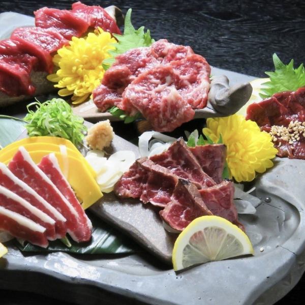 [Sakura's Specialty] Basashi! Popular menu that must be ordered ◎