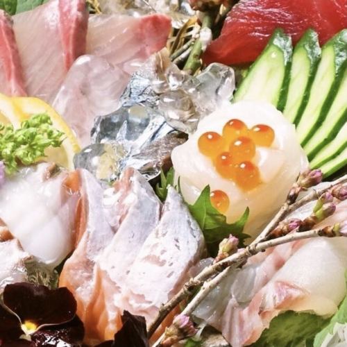 Banshumae fresh fish sashimi platter 5 types