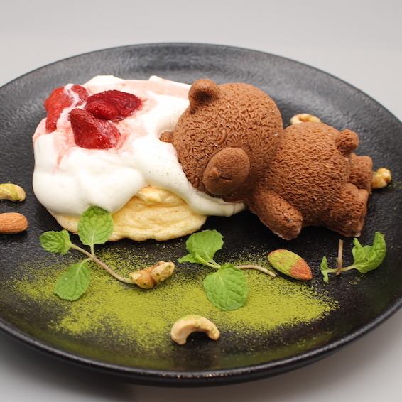 お昼寝くまさんパンケーキ