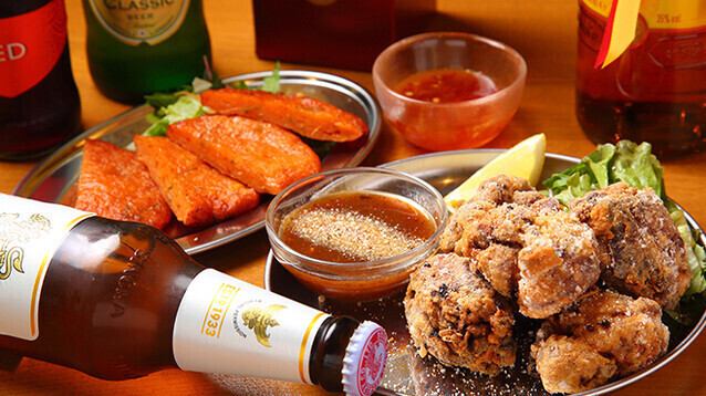 【駅徒歩3分】本格的な中華料理＆タイ料理をMIXした料理が堪能できるアジアン酒場♪