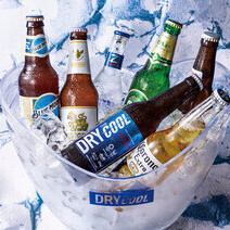 涼しい店内で飲み比べ、ドブ漬けスタイルで楽しむ、世界の瓶ビール堪能飲み放題プラン