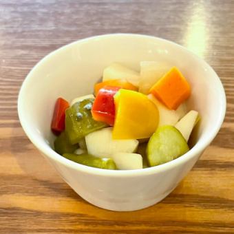 季節野菜のピクルス
