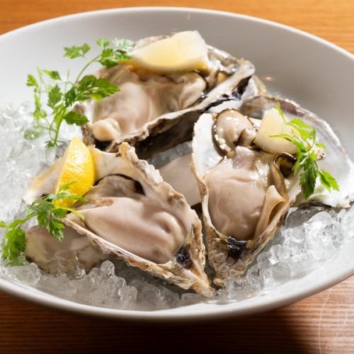 北海道産牡蠣（生・蒸し・焼き）