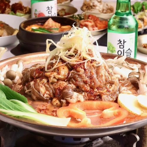 霜降り和牛のみを使用した贅沢な極みプルコギと韓国屋台料理40品食べ飲み放題プラン5,000円