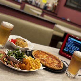 水曜日限定!カラオケおつまみ2時間飲み放題!