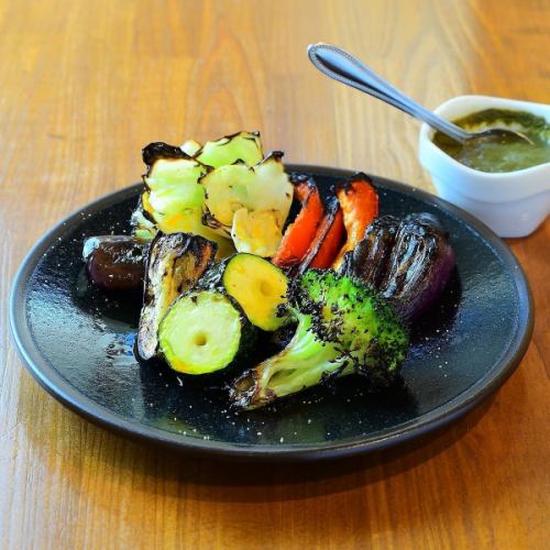 Vegetable tandoor grill