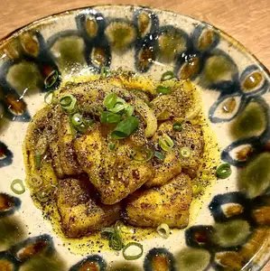 島豆腐なスパイス黒胡椒炒め