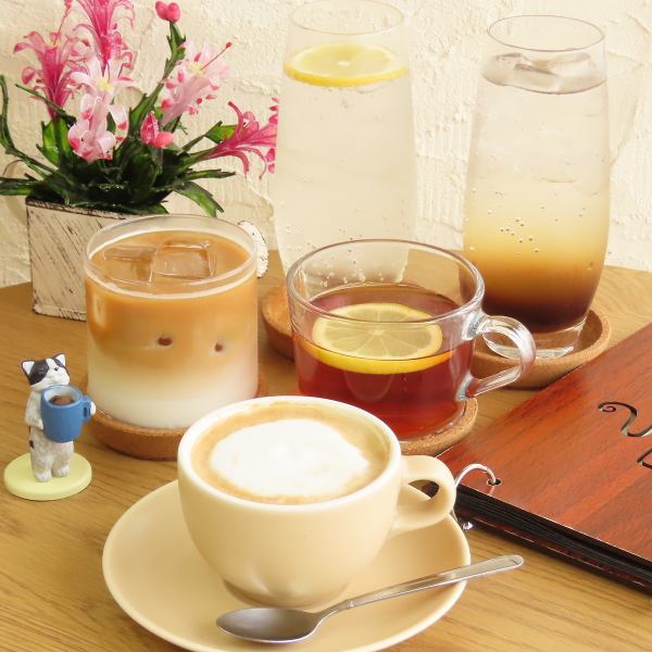 [◆◇~A wide selection of cute and stylish drinks★~◇◆] A variety of carefully selected coffees and latte art♪