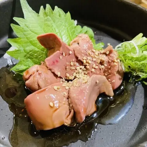 低温調理 もっちり肝刺し