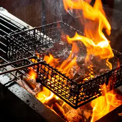 Charcoal-grilled free-range chicken