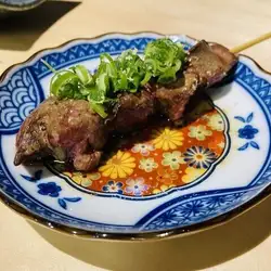 Grilled chicken liver with sesame oil (1 piece)