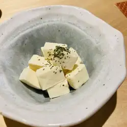 Cream cheese marinated in miso