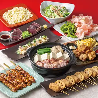 ◆Torimero Course◆ Includes Mizutaki hotpot♪ [9 dishes and 2.5 hours of all-you-can-drink included/4000 yen]