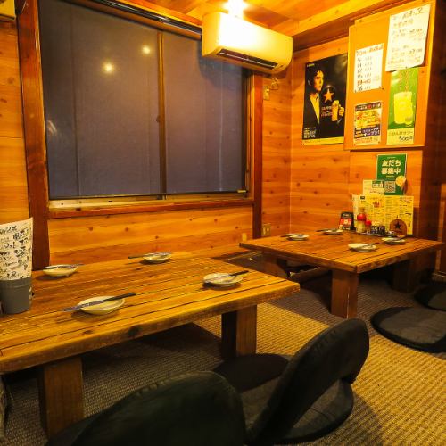 Private rooms and tatami seats available★