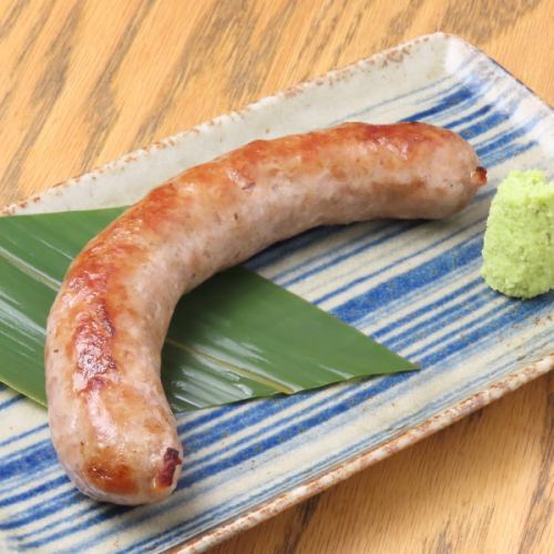 店長おすすめ！自家製サルシッチャをご賞味あれ。