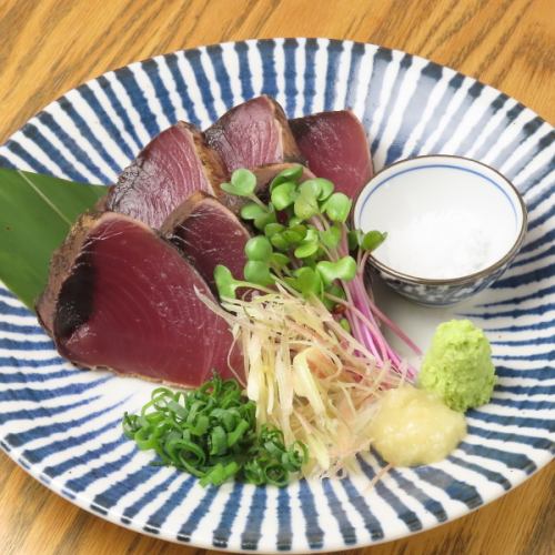 鰹の藁焼き