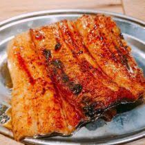 鰻蒲焼の皿（たれ・塩）