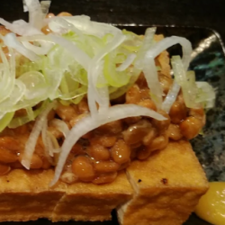 厚揚げ納豆